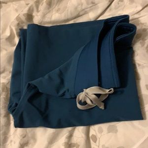 Figs Caribbean Blue Livingston Scrub Pants